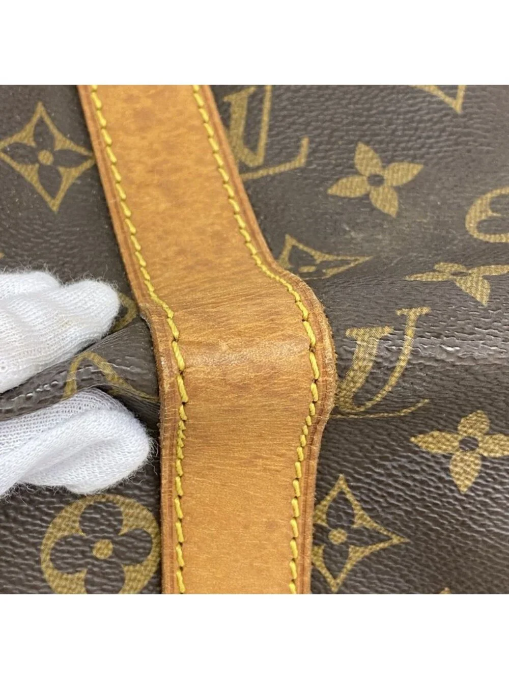 Louis Vuitton Boston Bag Monogram Keepall 45 Brown